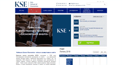 Desktop Screenshot of kse.org.ua